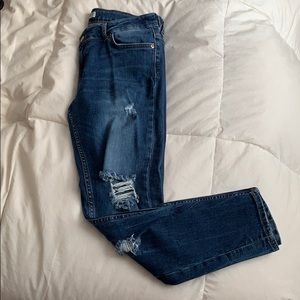 Zara mid-rise jeans